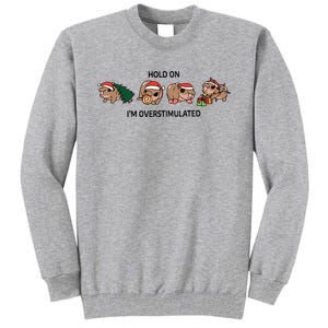 Moo Deng Christmas Tall Sweatshirt