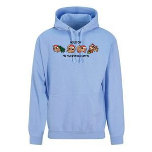 Moo Deng Christmas Unisex Surf Hoodie