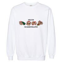 Moo Deng Christmas Garment-Dyed Sweatshirt