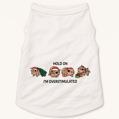 Moo Deng Christmas Doggie Tank