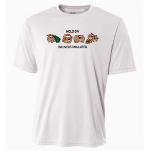 Moo Deng Christmas Cooling Performance Crew T-Shirt