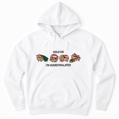 Moo Deng Christmas Hoodie