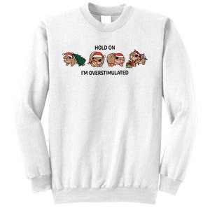 Moo Deng Christmas Sweatshirt