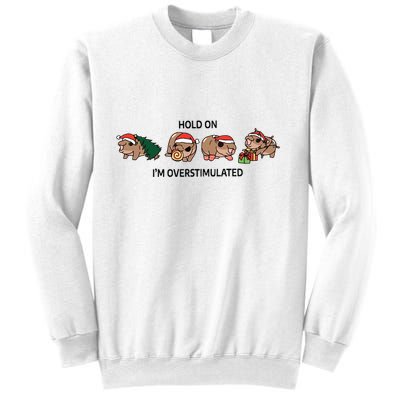 Moo Deng Christmas Sweatshirt