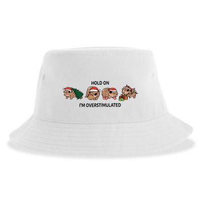 Moo Deng Christmas Sustainable Bucket Hat