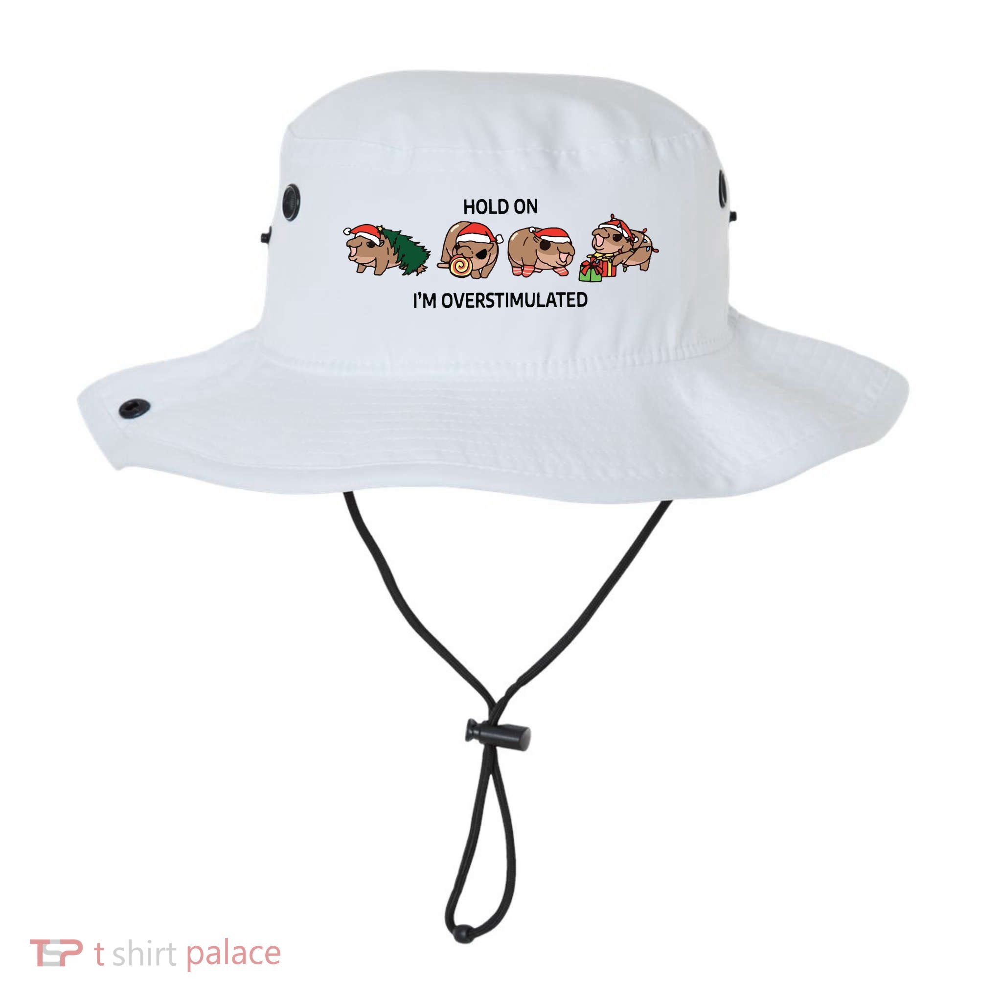 Moo Deng Christmas Bucket Hat