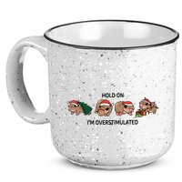 Moo Deng Christmas 15oz Campfire Ceramic Mug