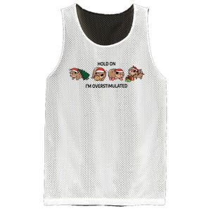 Moo Deng Christmas Mesh Reversible Basketball Jersey Tank