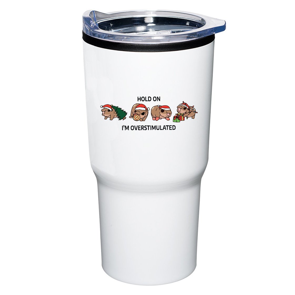 Moo Deng Christmas Tumbler
