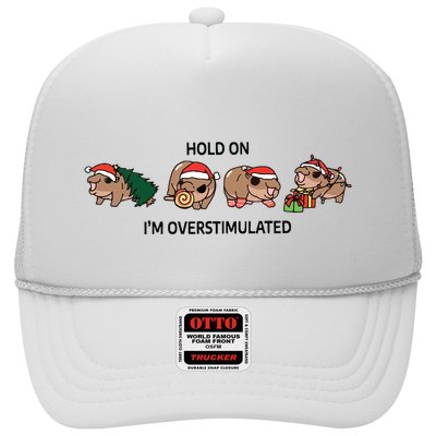 Moo Deng Christmas Trucker Hat