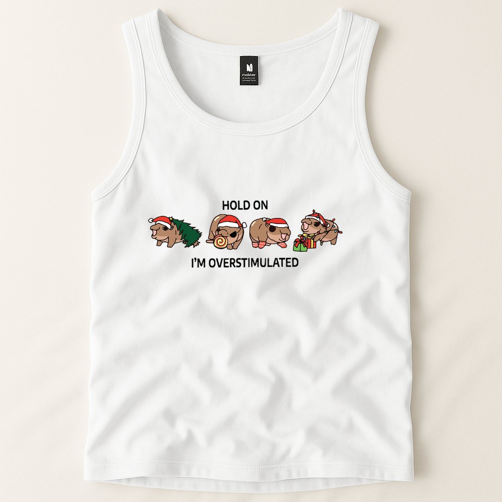 Moo Deng Christmas Tank Top