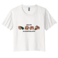 Moo Deng Christmas Crop Top