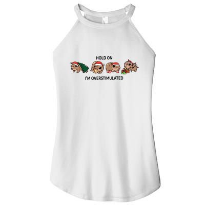 Moo Deng Christmas Women's Perfect Tri Rocker Tank