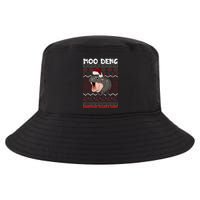 Moo Deng Christmas Moo Deng Christmas Pajama Matching Family Cool Comfort Performance Bucket Hat
