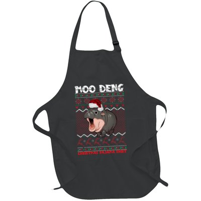 Moo Deng Christmas Moo Deng Christmas Pajama Matching Family Apron