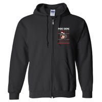 Moo Deng Christmas Moo Deng Christmas Pajama Matching Family Full Zip Hoodie