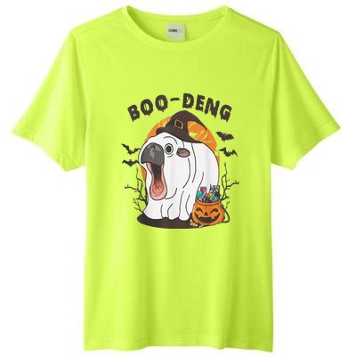 Moo Deng Cute Baby Pygmy Hippo Bouncy Pig In Thai Halloween Tall Fusion ChromaSoft Performance T-Shirt