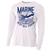 Marine Diving Club Deep Sea Fishing 1986 Cooling Performance Long Sleeve Crew