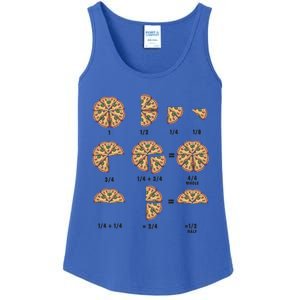 Maths Day Costume Idea And Pizza Slice Fraction Gift Ladies Essential Tank