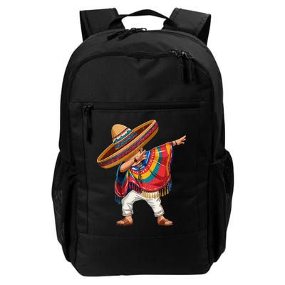 Mexican Dab Dabbing Poncho Cinco De Mayo Daily Commute Backpack