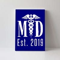 M D Degree 2019 Medical Student Physician Doctor Graduation Great Gift Canvas