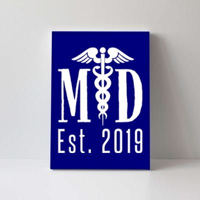 M D Degree 2019 Medical Student Physician Doctor Graduation Great Gift Canvas