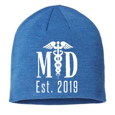 M D Degree 2019 Medical Student Physician Doctor Graduation Great Gift Sustainable Beanie