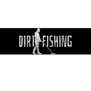 Metal Detecting Detector Detection Fishing Bumper Sticker