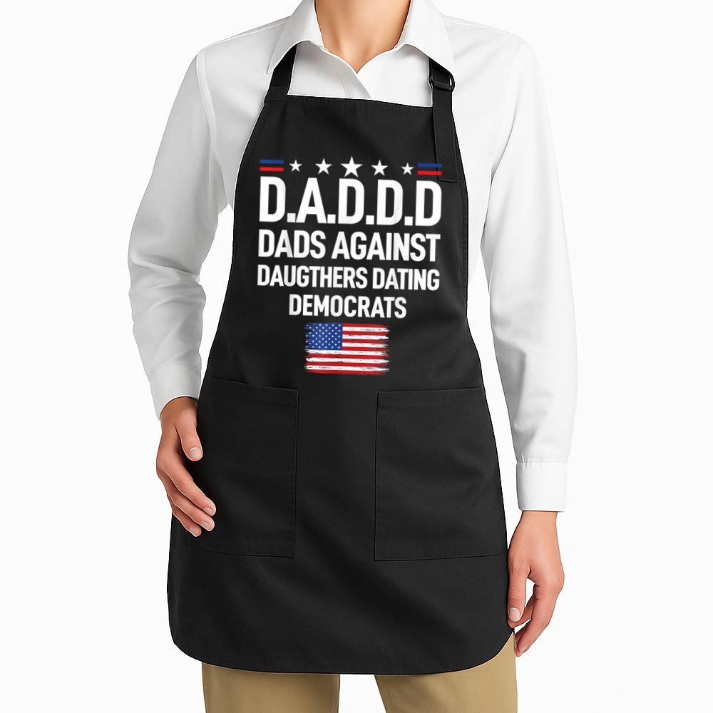 Mens Daddd Dads Against Daughters Dating Democrats Apron