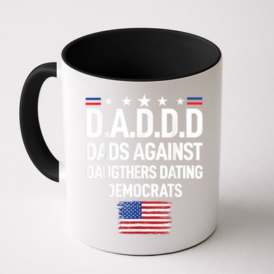 Mens Daddd Dads Against Daughters Dating Democrats Mug
