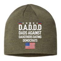 Mens Daddd Dads Against Daughters Dating Democrats Sustainable Beanie