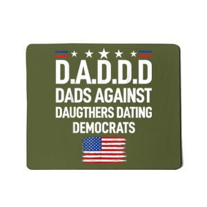 Mens Daddd Dads Against Daughters Dating Democrats Mousepad