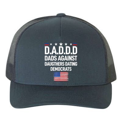 Mens Daddd Dads Against Daughters Dating Democrats Yupoong Adult 5-Panel Trucker Hat