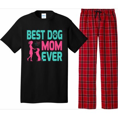 Mothers Day Dog Mom Best Dog Mom Ever Pajama Set