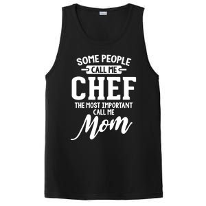 Mothers Day Design Chef Mom Gift PosiCharge Competitor Tank