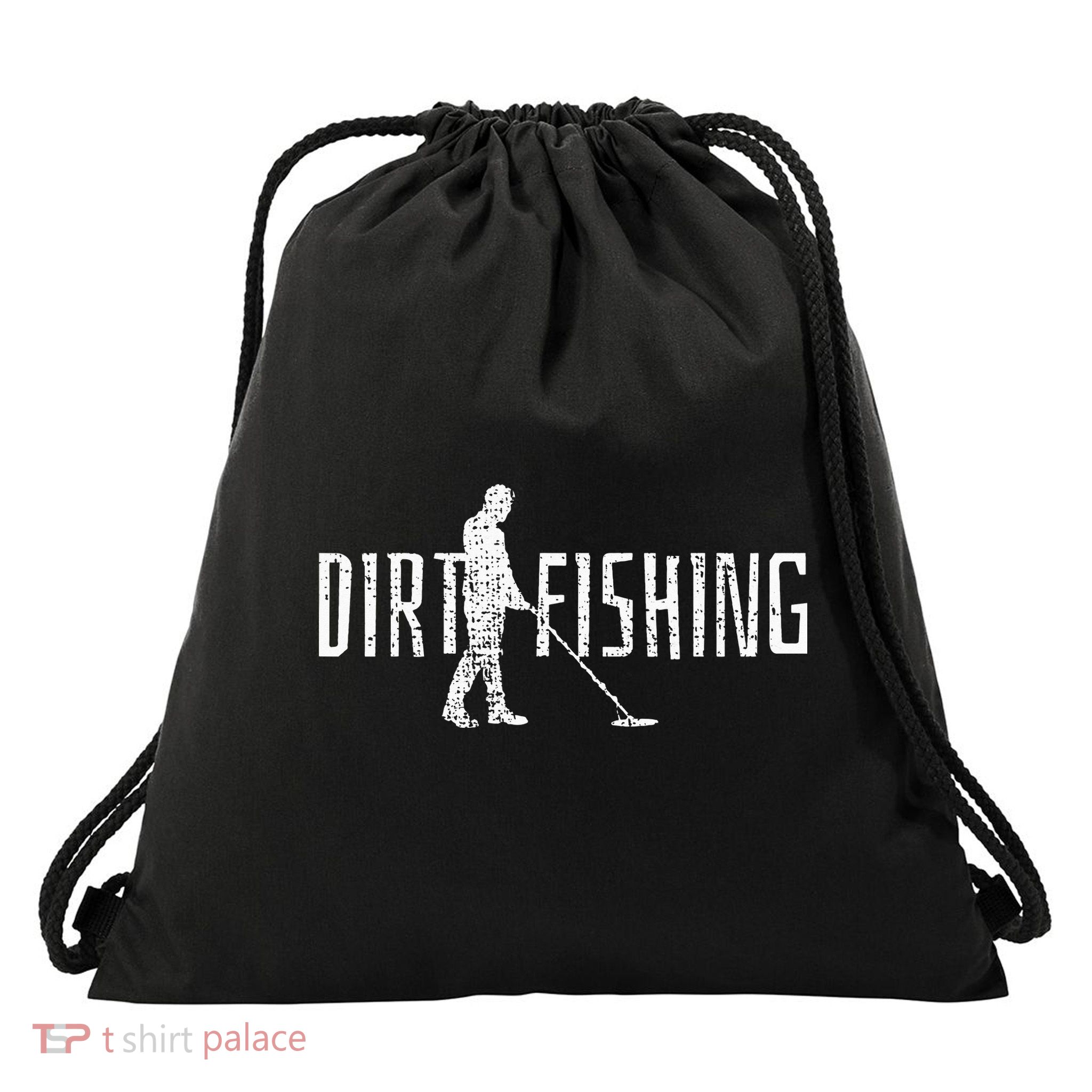 Metal Detecting Detector Detection Fishing Dirt Drawstring Bag