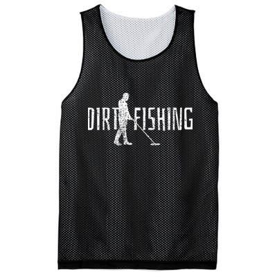 Metal Detecting Detector Detection Fishing Dirt Mesh Reversible Basketball Jersey Tank