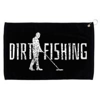 Metal Detecting Detector Detection Fishing Dirt Grommeted Golf Towel