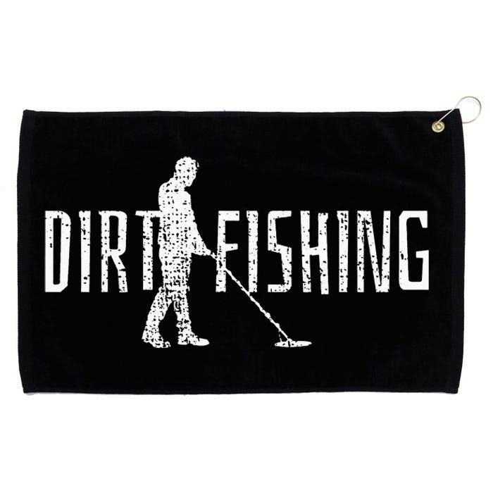 Metal Detecting Detector Detection Fishing Dirt Grommeted Golf Towel