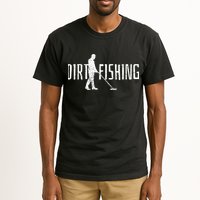 Metal Detecting Detector Detection Fishing Tall T-Shirt