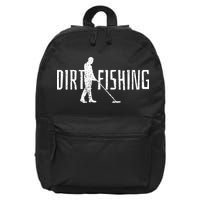 Metal Detecting Detector Detection Fishing 16 in Basic Backpack