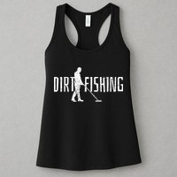 Metal Detecting Detector Detection Fishing Womens Tank Top