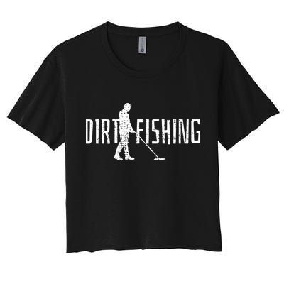 Metal Detecting Detector Detection Fishing Crop Top