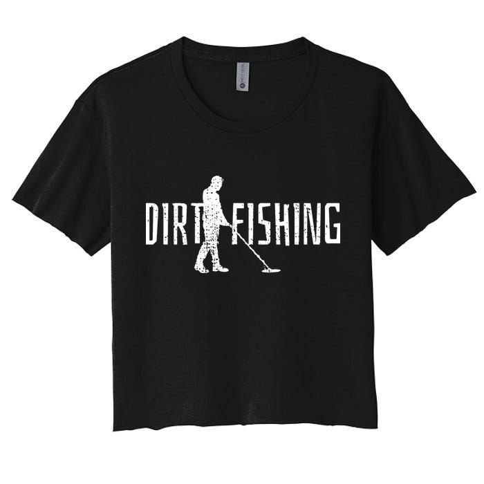 Metal Detecting Detector Detection Fishing Crop Top