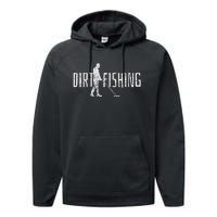 Metal Detecting Detector Detection Fishing Performance Fleece Hoodie