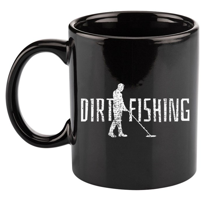 Metal Detecting Detector Detection Fishing 11oz C Handle Ceramic Mug