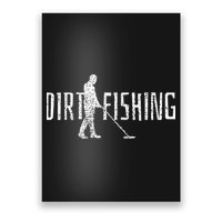 Metal Detecting Detector Detection Fishing Poster