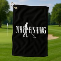 Metal Detecting Detector Detection Fishing Golf Towel