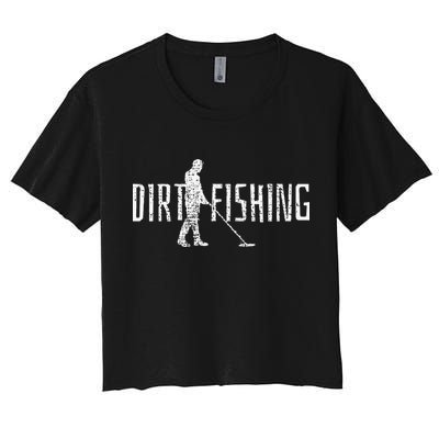 Metal Detecting Detector Detection Fishing Crop Top