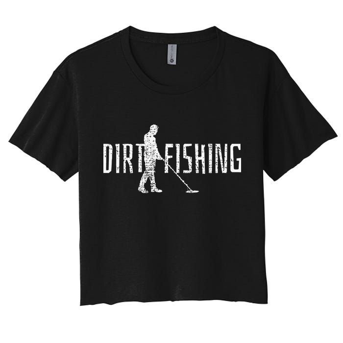 Metal Detecting Detector Detection Fishing Crop Top